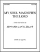 My Soul Magnifies the Lord SATB choral sheet music cover